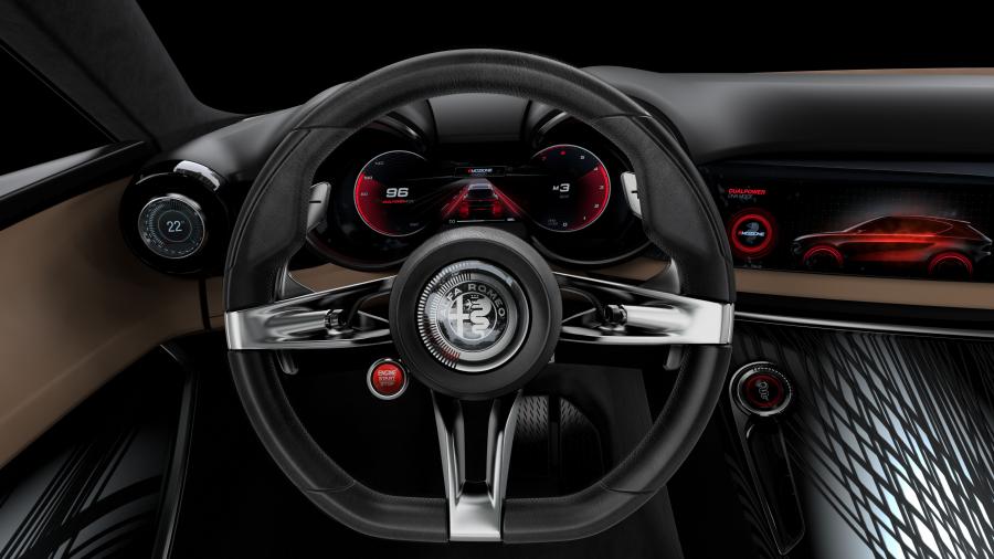 Панель приборов Alfa Romeo Tonale Concept (965) 2019 года  (фото 4 из 27)